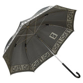 フェンディ 傘 長傘 雨傘 グレー ナイロン レディース FENDI 【中古】